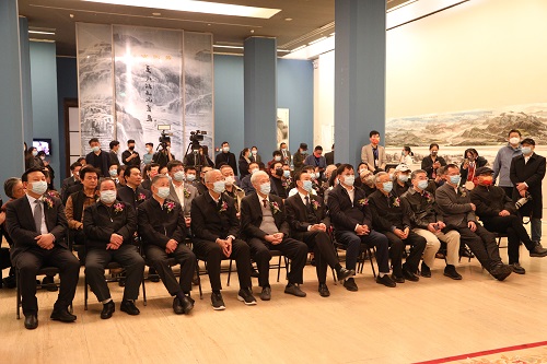 “黃河安瀾——王俊松山水畫展”在中國美術(shù)館舉辦