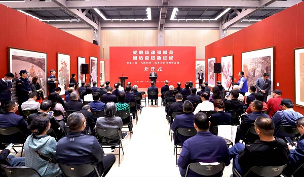 “凝心鑄魂強(qiáng)根基、團(tuán)結(jié)奮進(jìn)新征程”暨第三屆“風(fēng)雨同舟”民革全國書畫作品展在京開幕